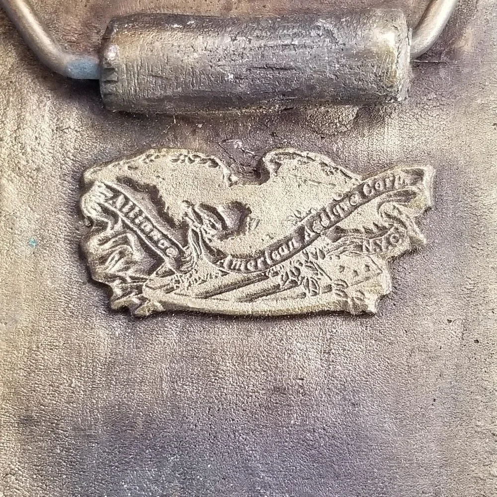 The Right To Keep And Bear Arms - Eagle 1976 Belt Buckle Brass Plated‎ USA Made